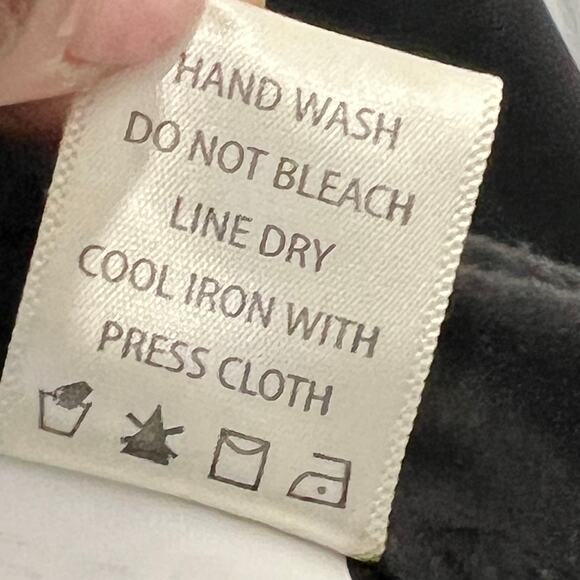 Max Studio Faux Leather Button Down Shirt Black Edgy Streetwear Women’s Medium - Picture 15 of 15